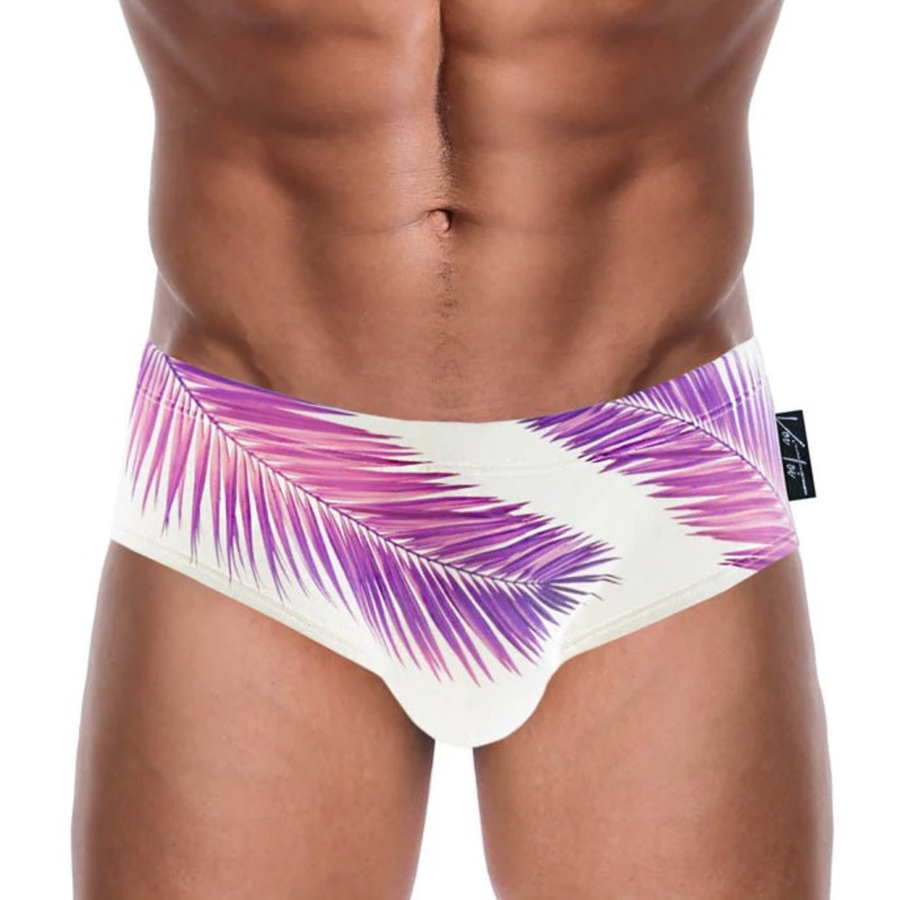 Danny Miami - White Palms Trunks - Medium - NEW